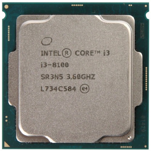 پردازنده Core i3-8100